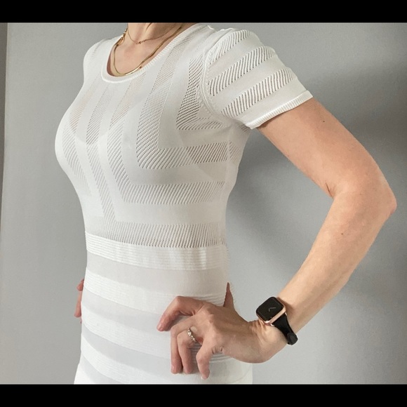 French Connection | white bandage dress | cap sleeves - Picture 4 of 16